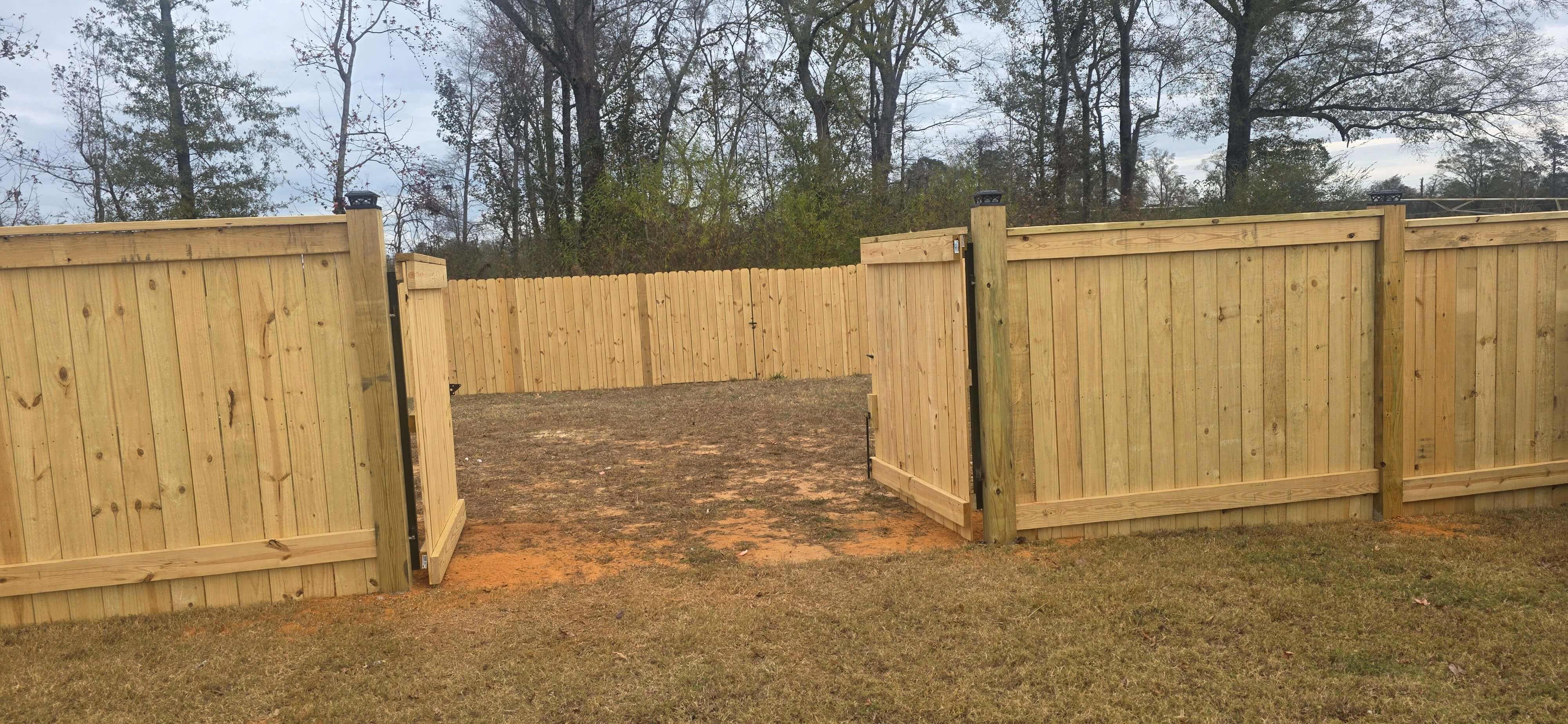 Gate installation project